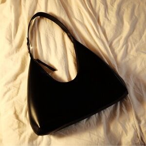 BY FAR amber shoulder bag - black